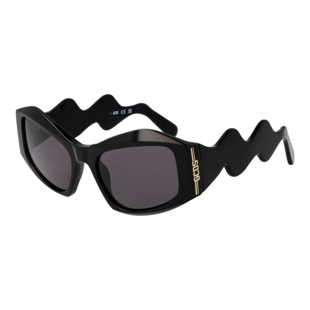 GCDS Black Acetate  Sunglasses