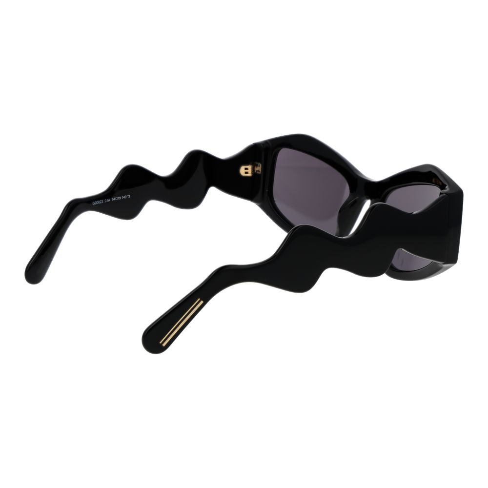 GCDS Black Acetate  Sunglasses