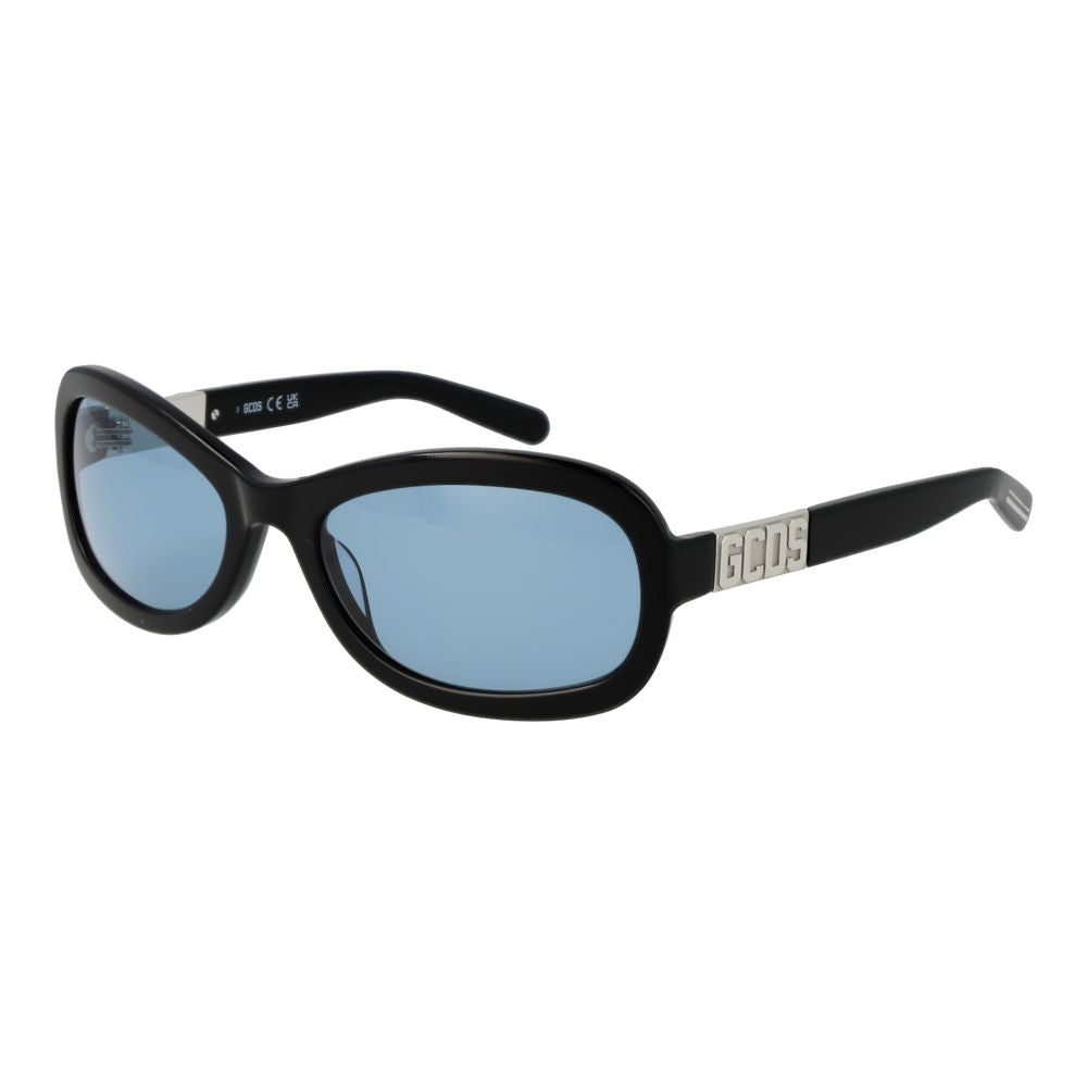 GCDS Black Acetate  Sunglasses