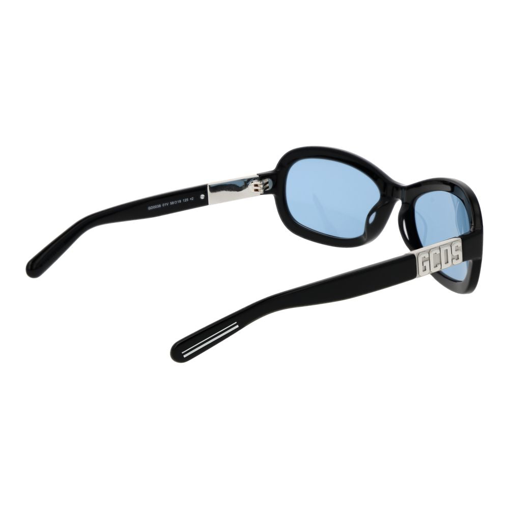 GCDS Black Acetate  Sunglasses