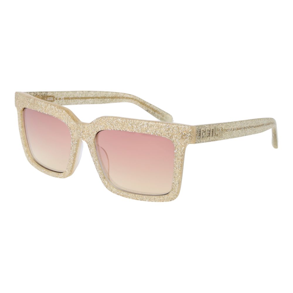 GCDS Gold Acetate  Sunglasses