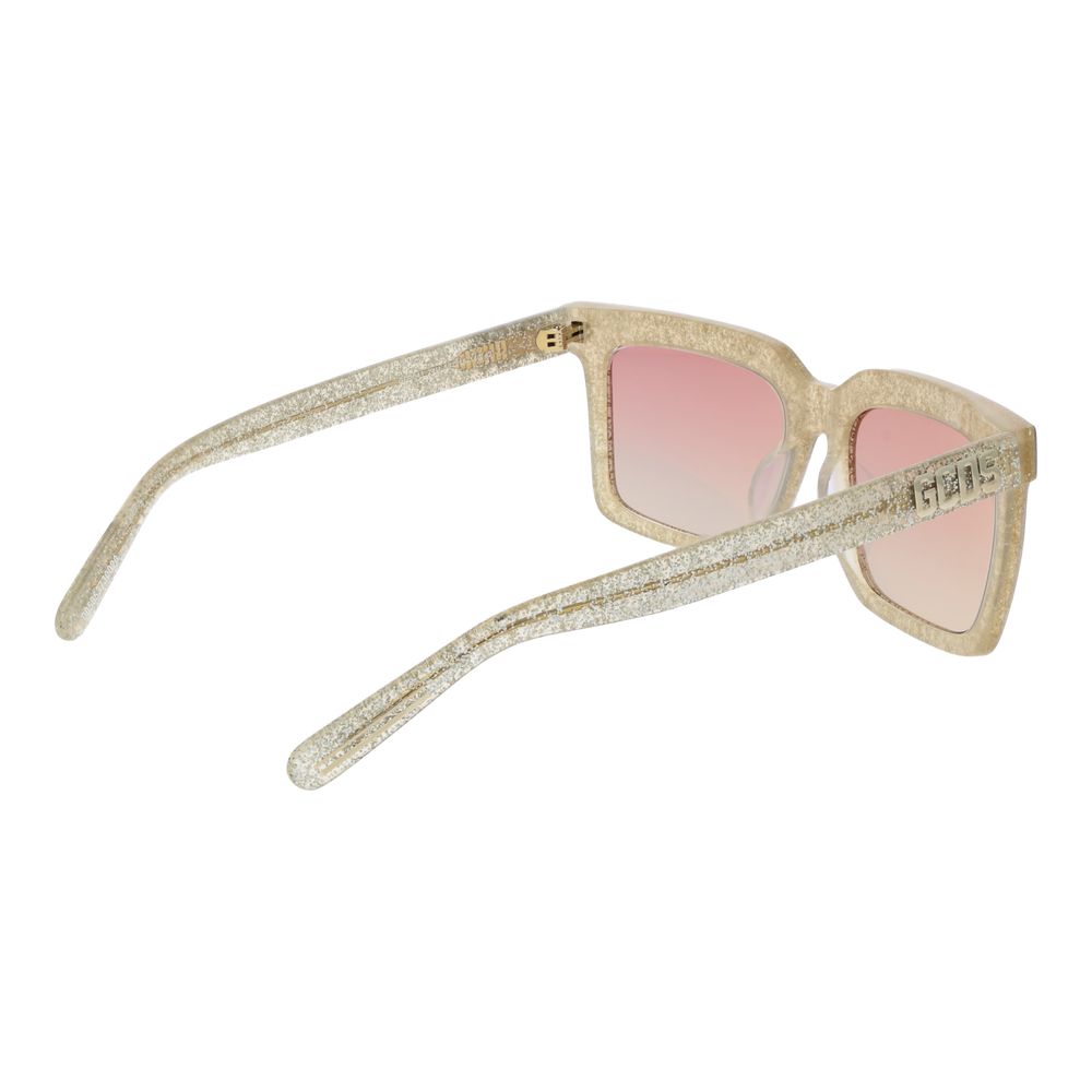 GCDS Gold Acetate  Sunglasses