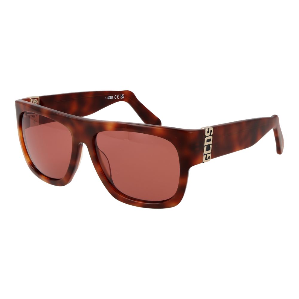 GCDS Brown Acetate  Sunglasses