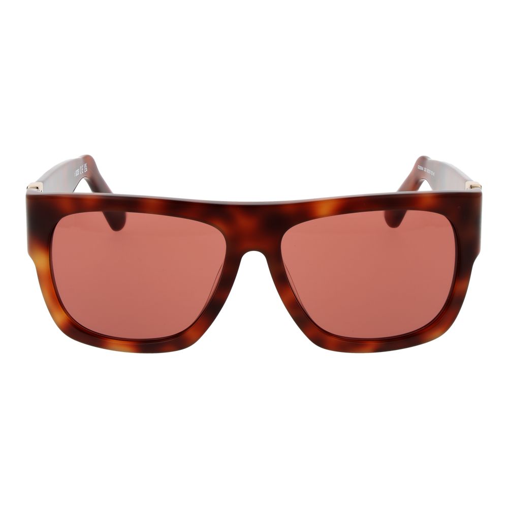 GCDS Brown Acetate  Sunglasses
