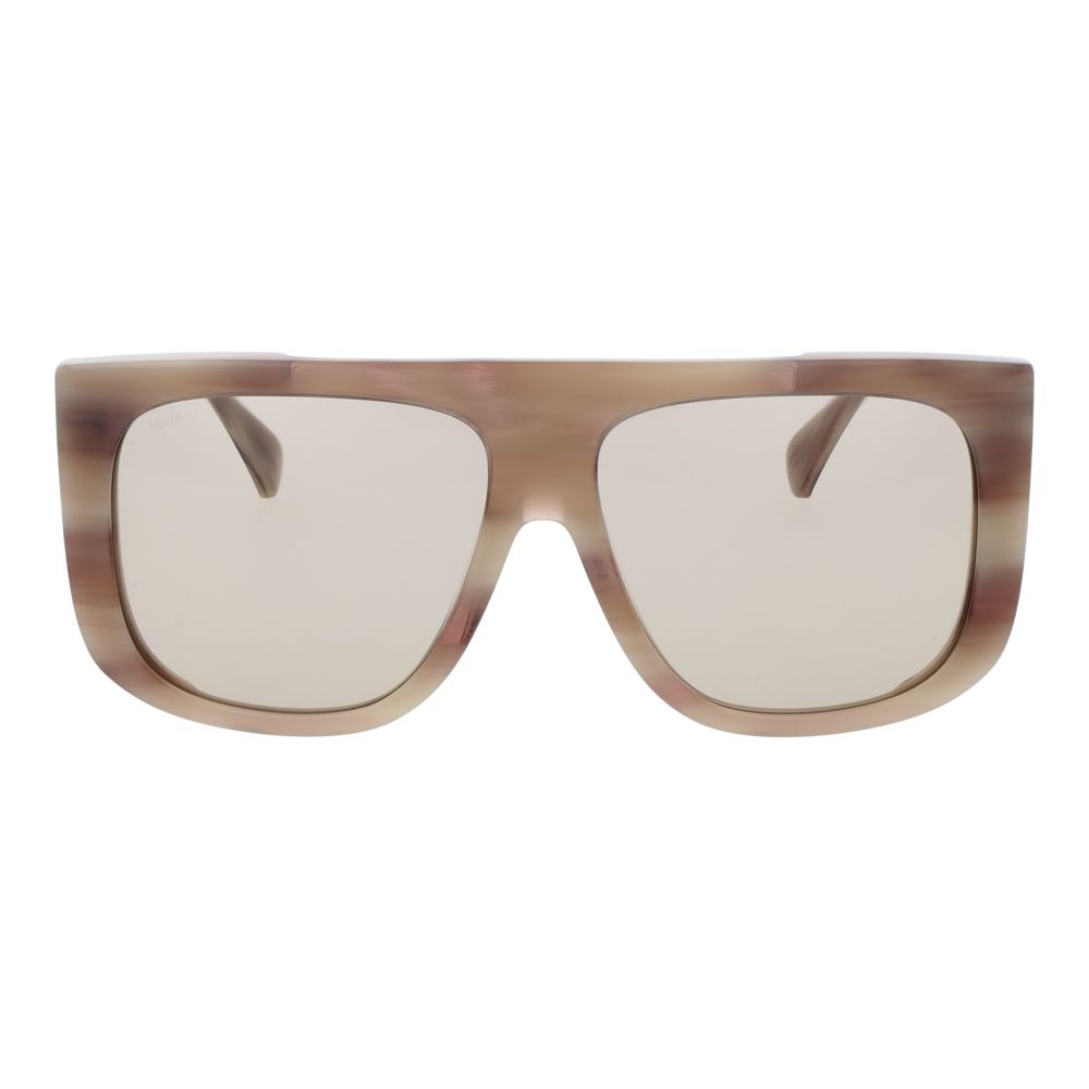 Max Mara Beige Acetate Women's Sunglasses