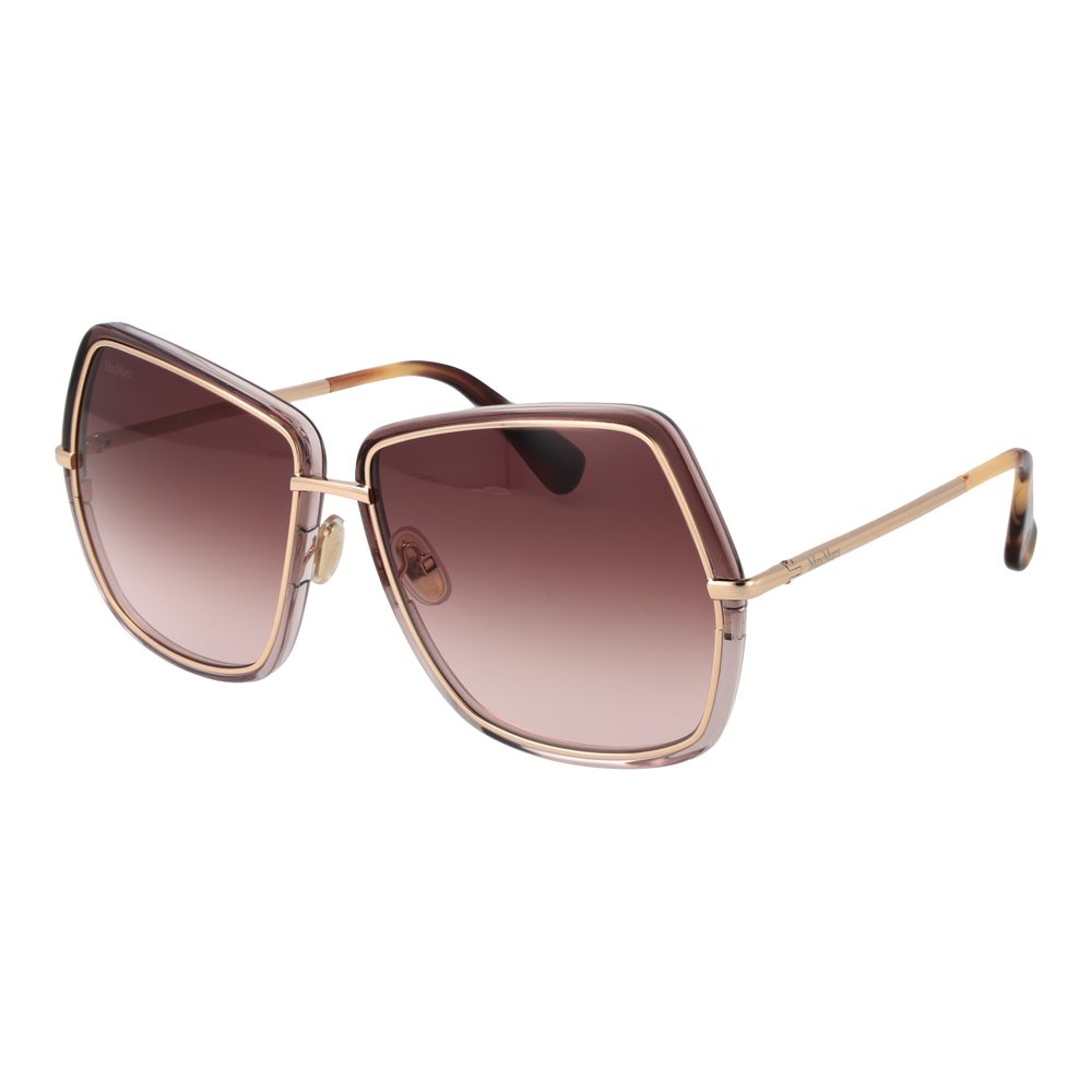 Max Mara Gold Metal Women's Sunglasses