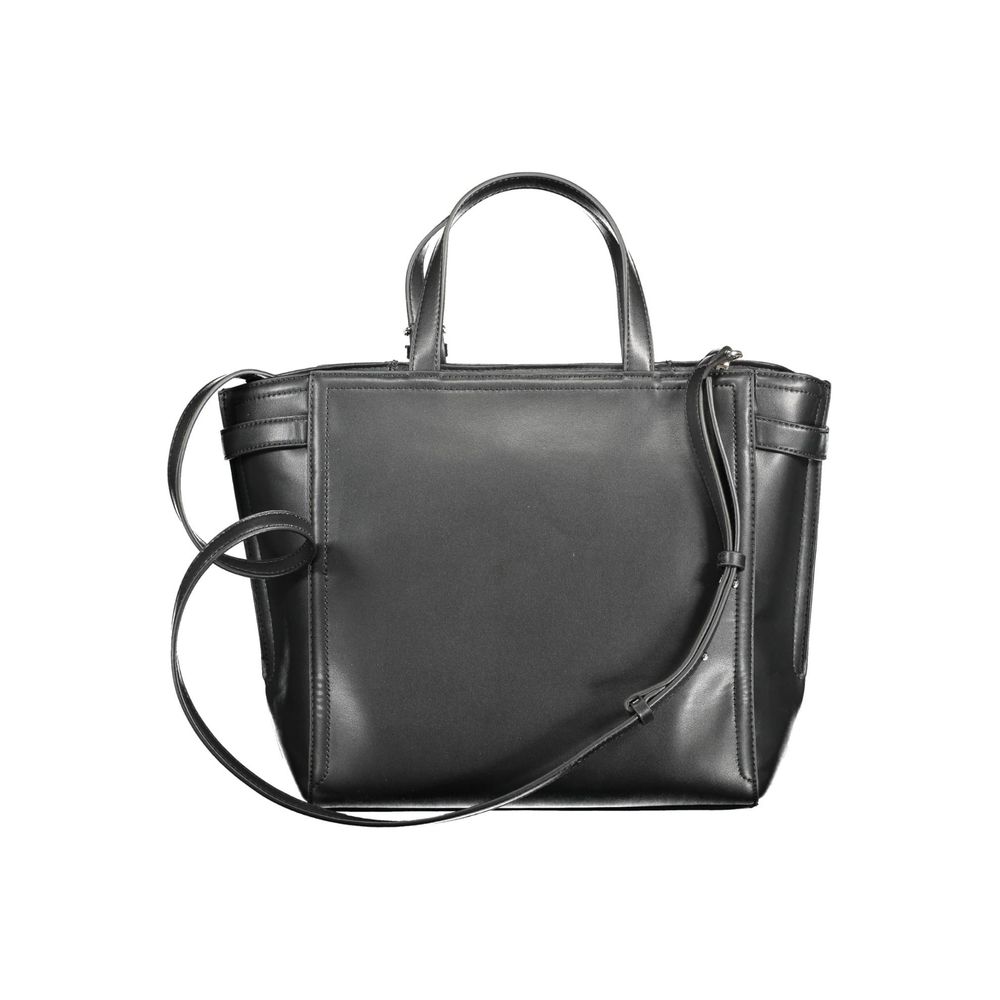 Calvin Klein Black Polyester Women Women's Handbag