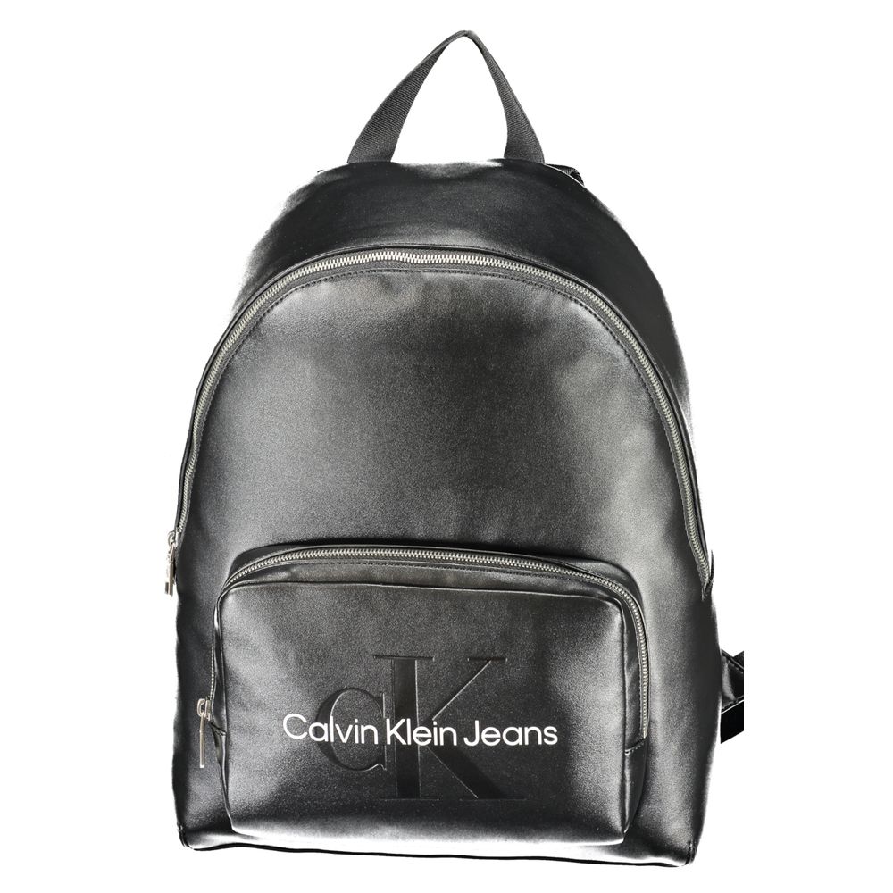 Calvin Klein Black Polyester Women's Women's Backpack