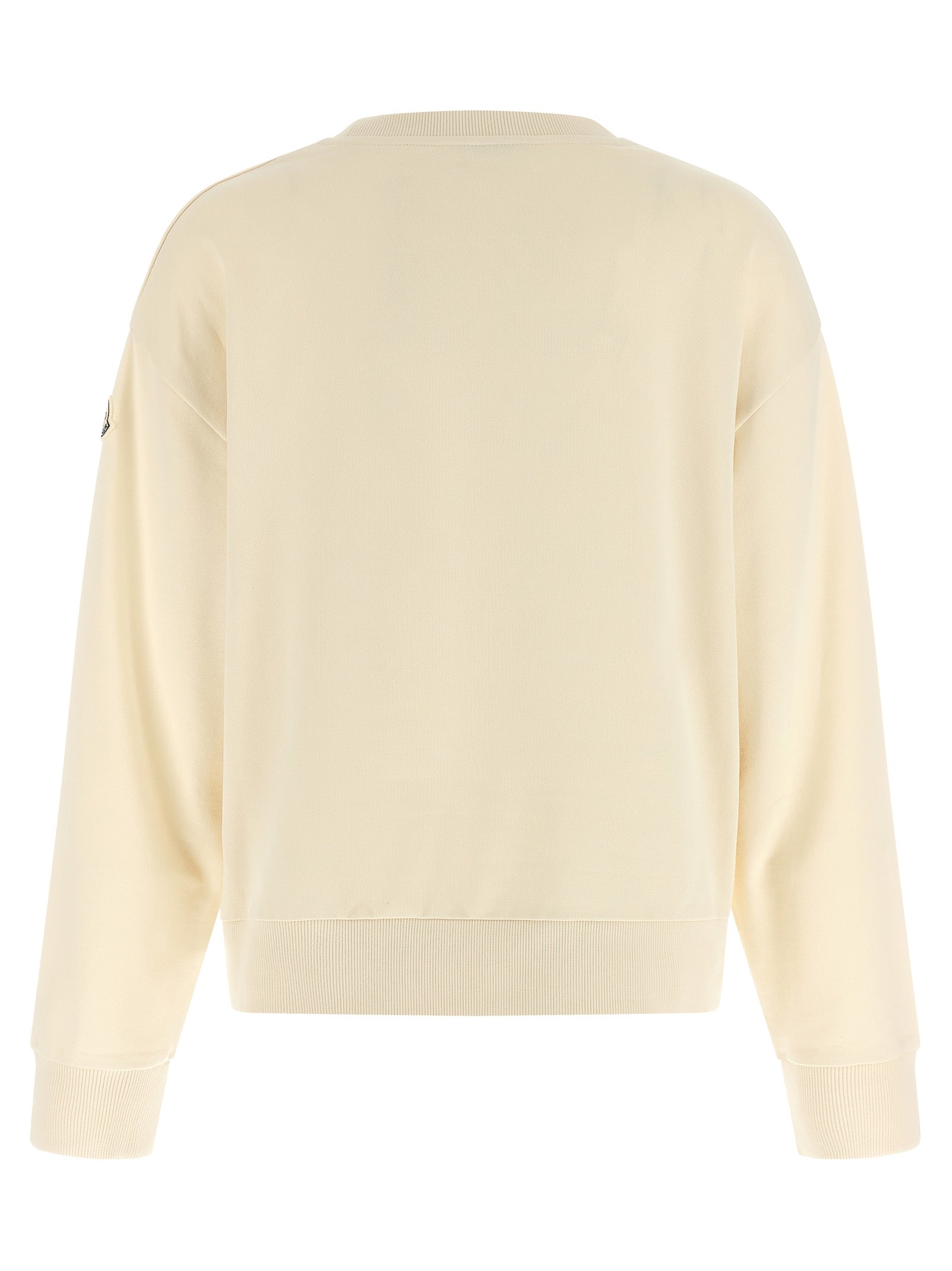 Moncler Beige Cotton Women's Sweatshirt