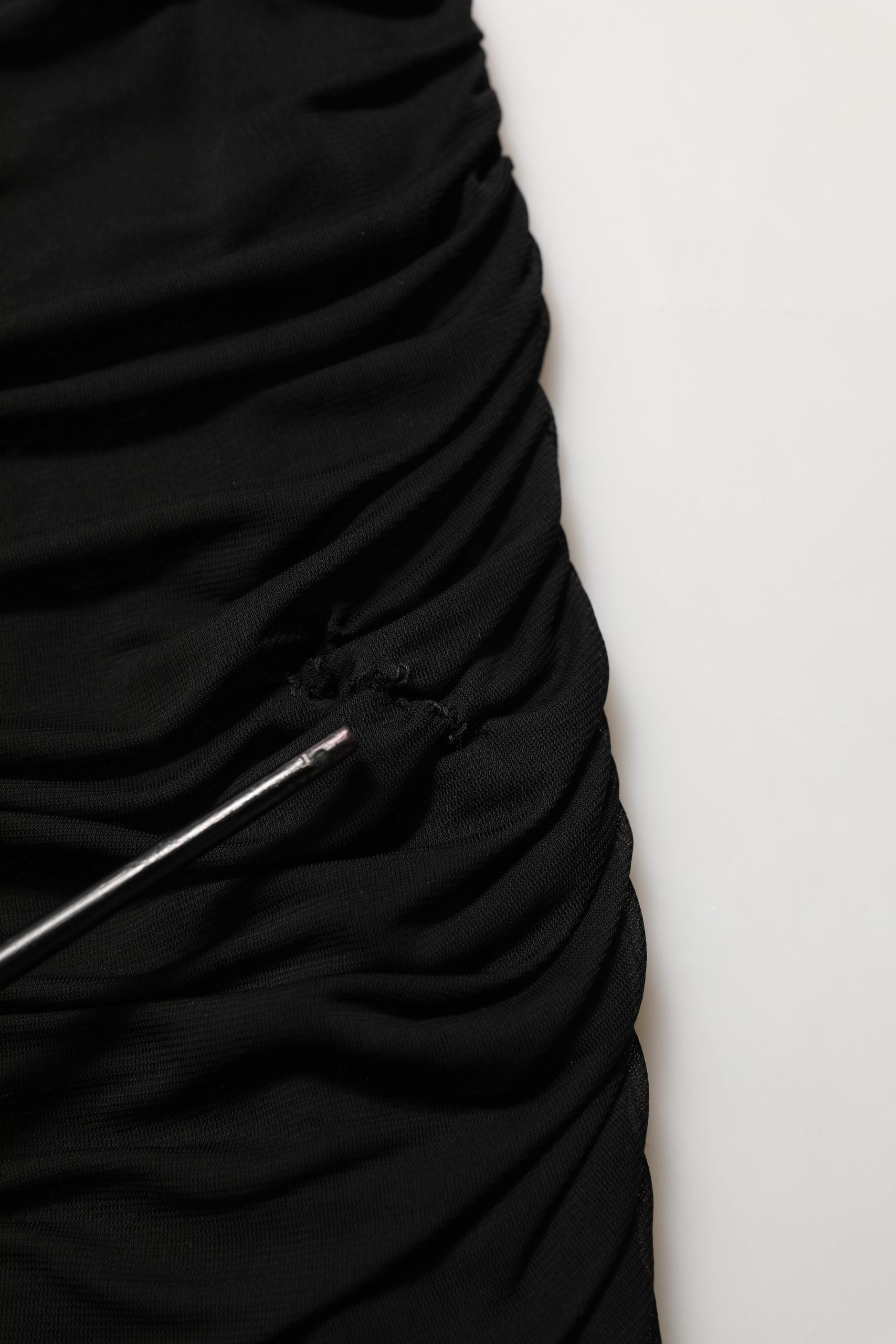 Dolce & Gabbana Black Viscose Mid Waist A-line Mini Women's Skirt (Pre-Owned)