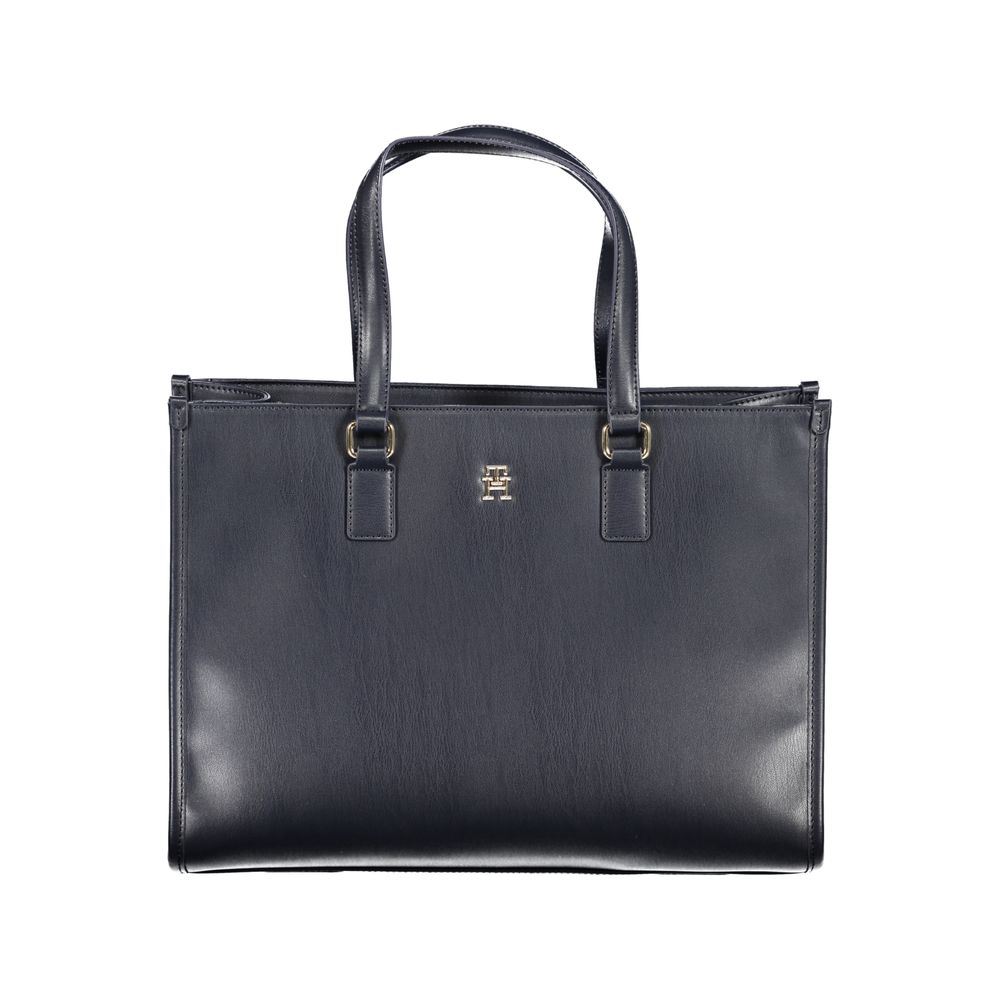Tommy Hilfiger Blue Polyurethane Women's Women's Bag