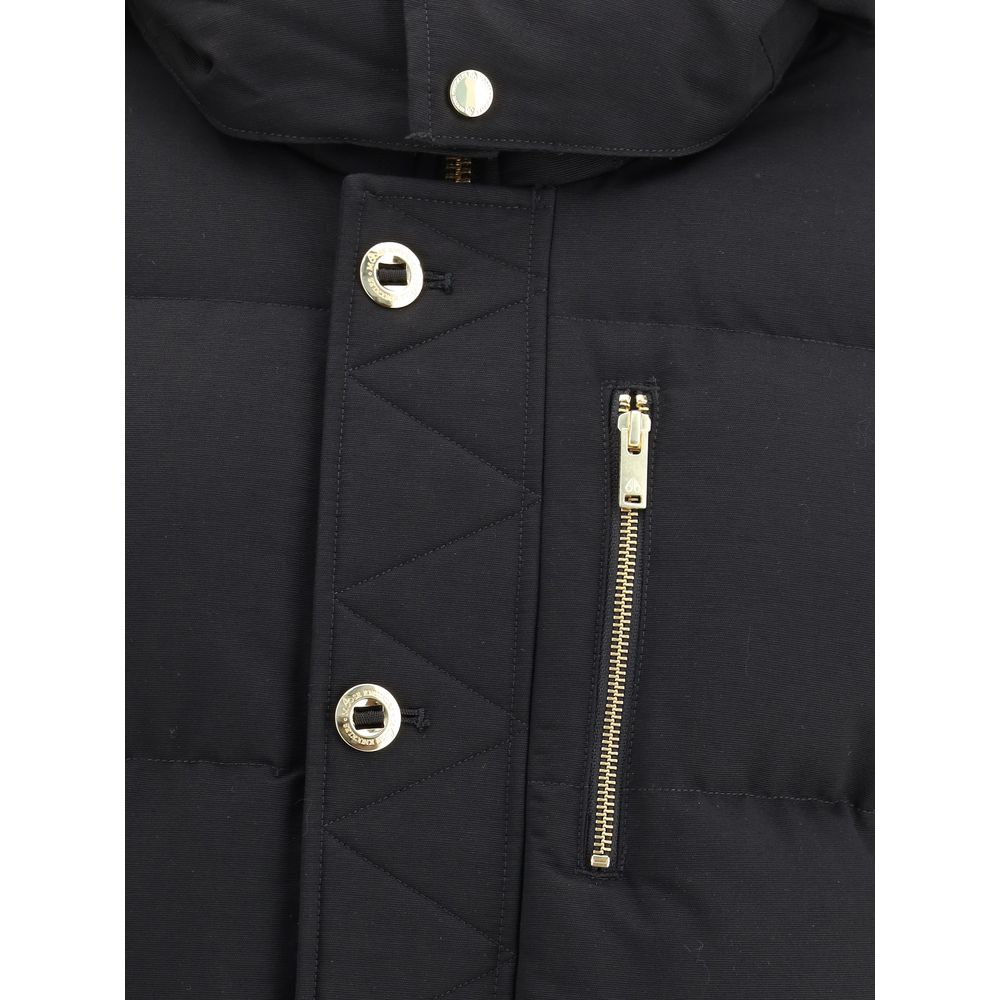 Moose Knuckles Black Cotton Men's Coat