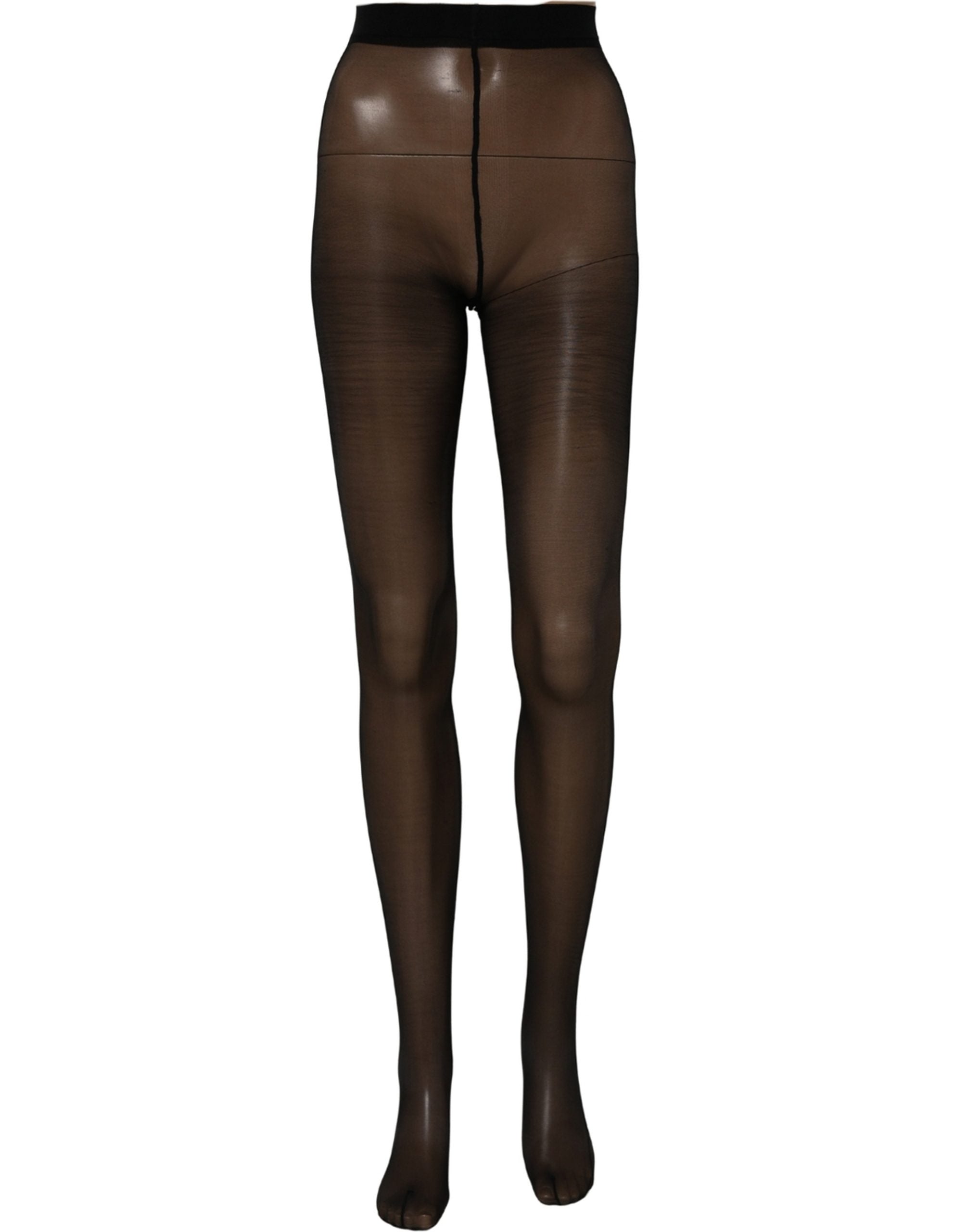Dolce & Gabbana Black Nylon Tights Stocking Pantyhose Women's Socks