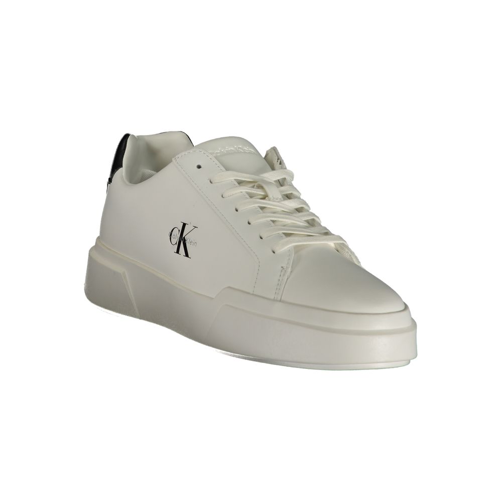 Calvin Klein White Polyurethane Women's Women's Sneaker