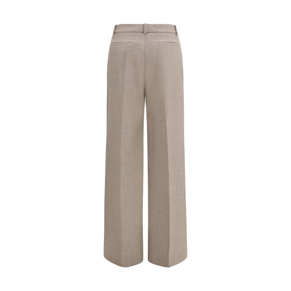 P.A.R.O.S.H. Gray Wool Oves Aries Women's Pants