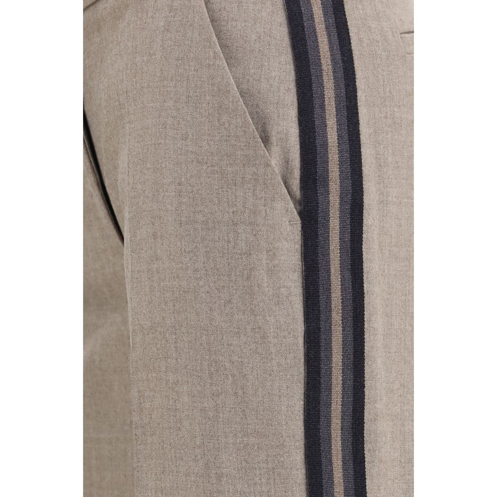 P.A.R.O.S.H. Gray Wool Oves Aries Women's Pants