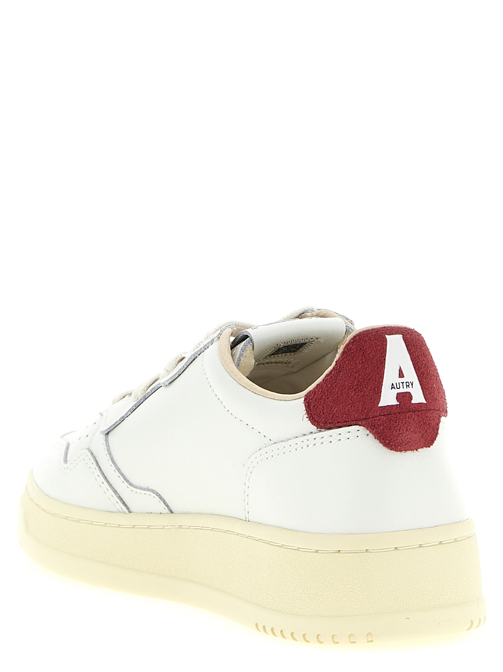 Autry Bordeaux Cowhide Athletic Men's Sneakers