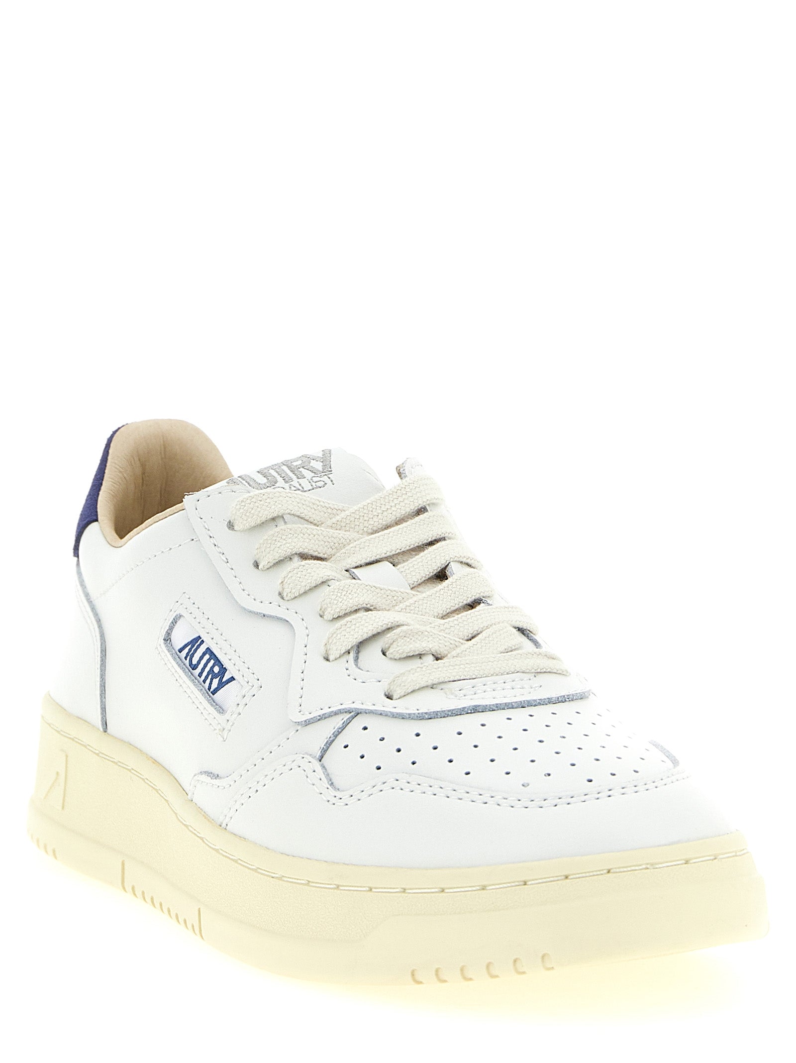 Autry Blue Cowhide Athletic Men's Sneakers