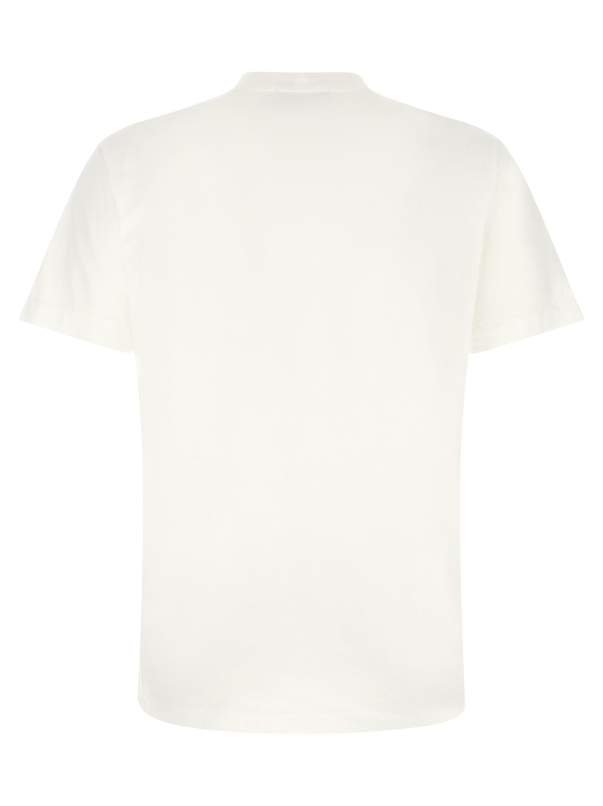 Stone Island White Cotton Men's T-Shirt