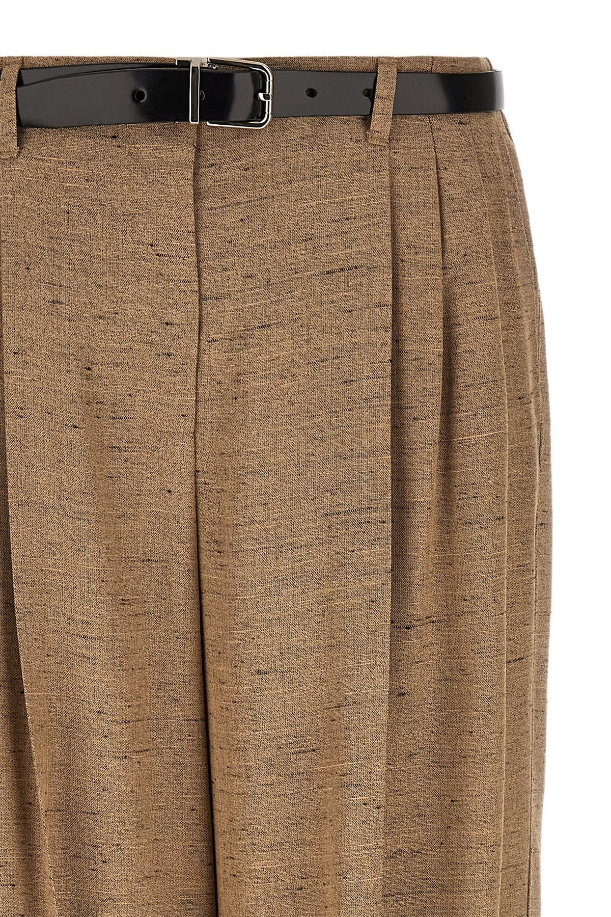 Dolce & Gabbana Beige Viscose Casual Women's Pants