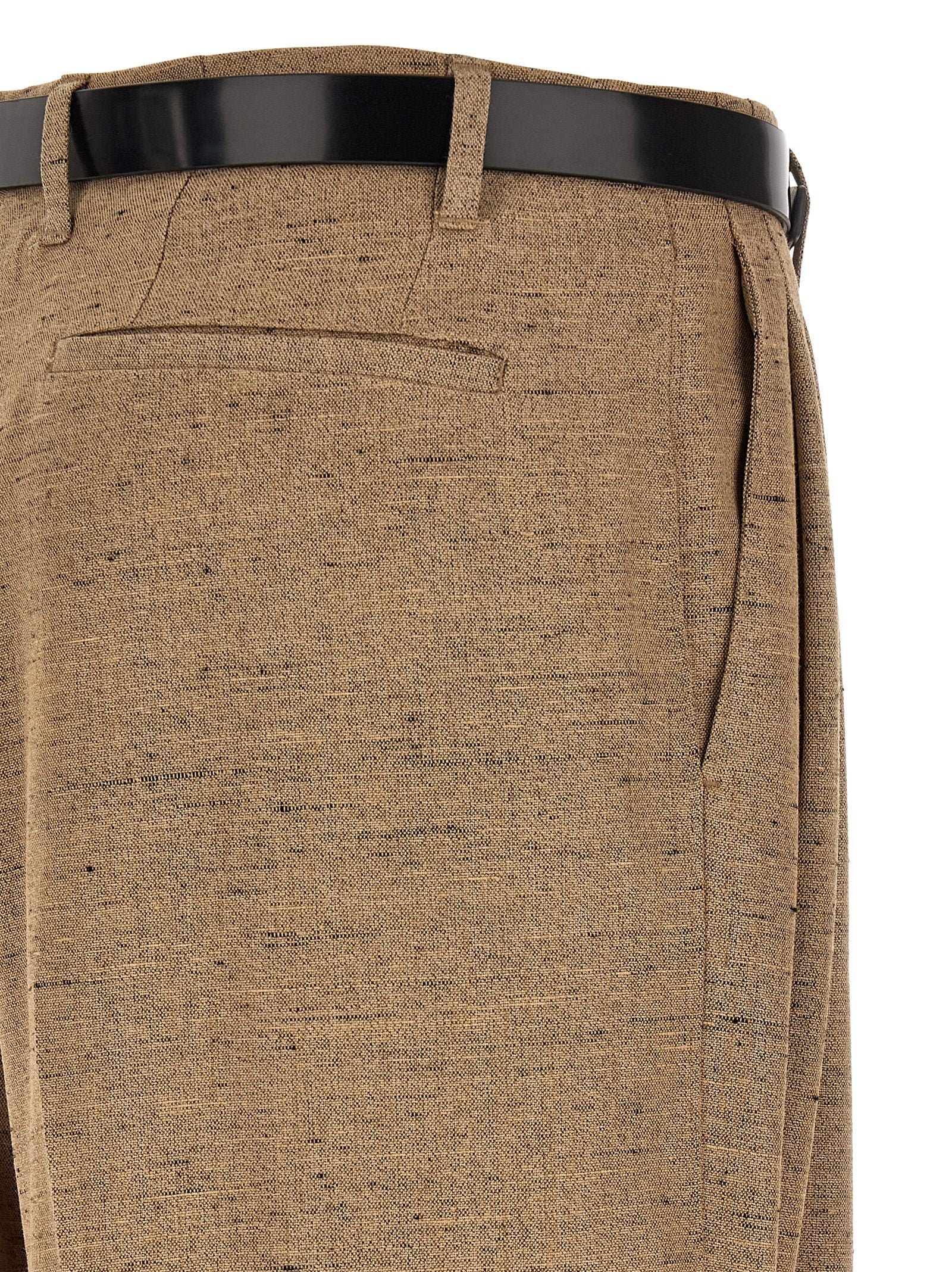 Dolce & Gabbana Beige Viscose Casual Women's Pants