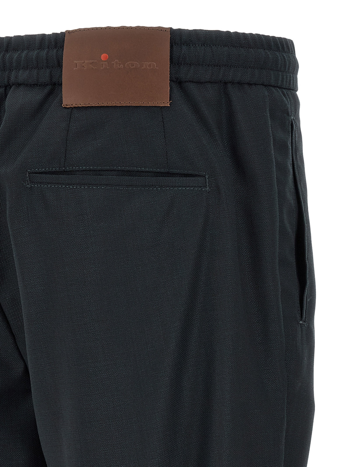 Kiton Blue Wool Men's Pants