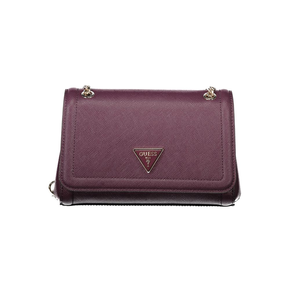 Guess Jeans Purple Polyethylene Women Women's Handbag