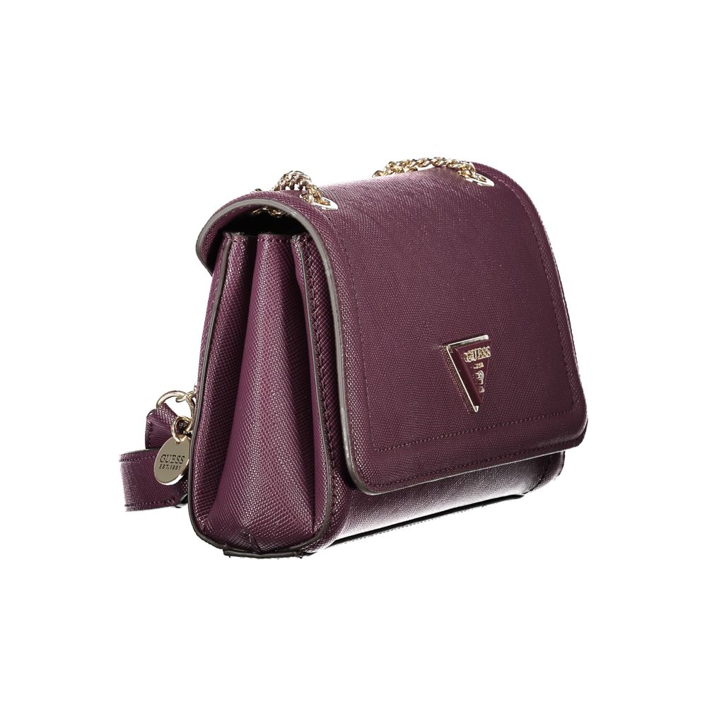 Guess Jeans Purple Polyethylene Women Women's Handbag