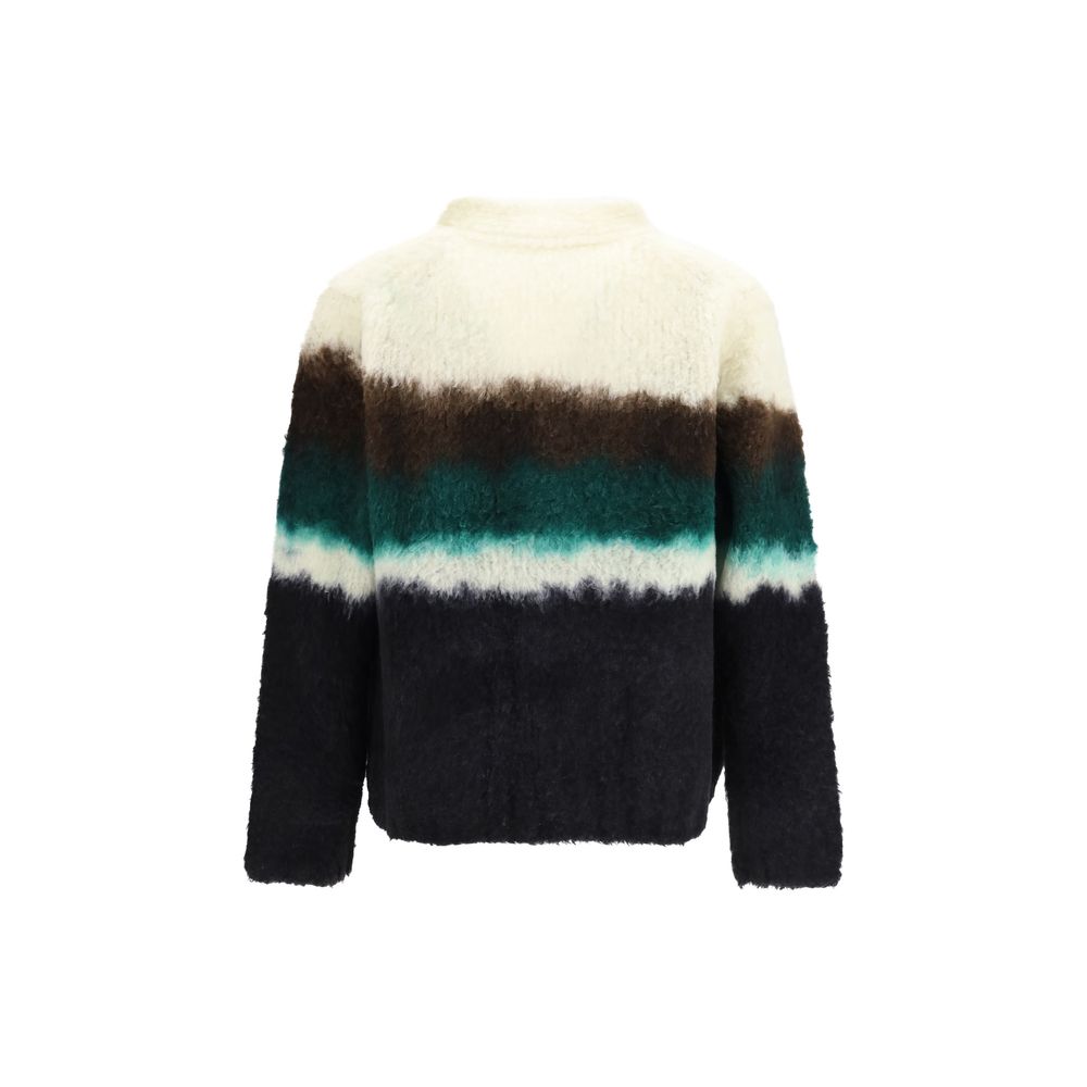 Sacai Multicolor Wool Oves Aries Men's Cardigan