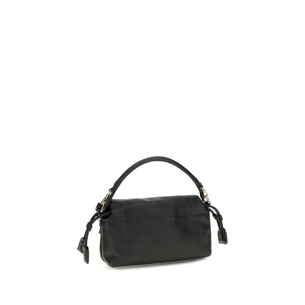 Fendi Black Lamb Ovis Aries Aries Shoulder Women's Bag