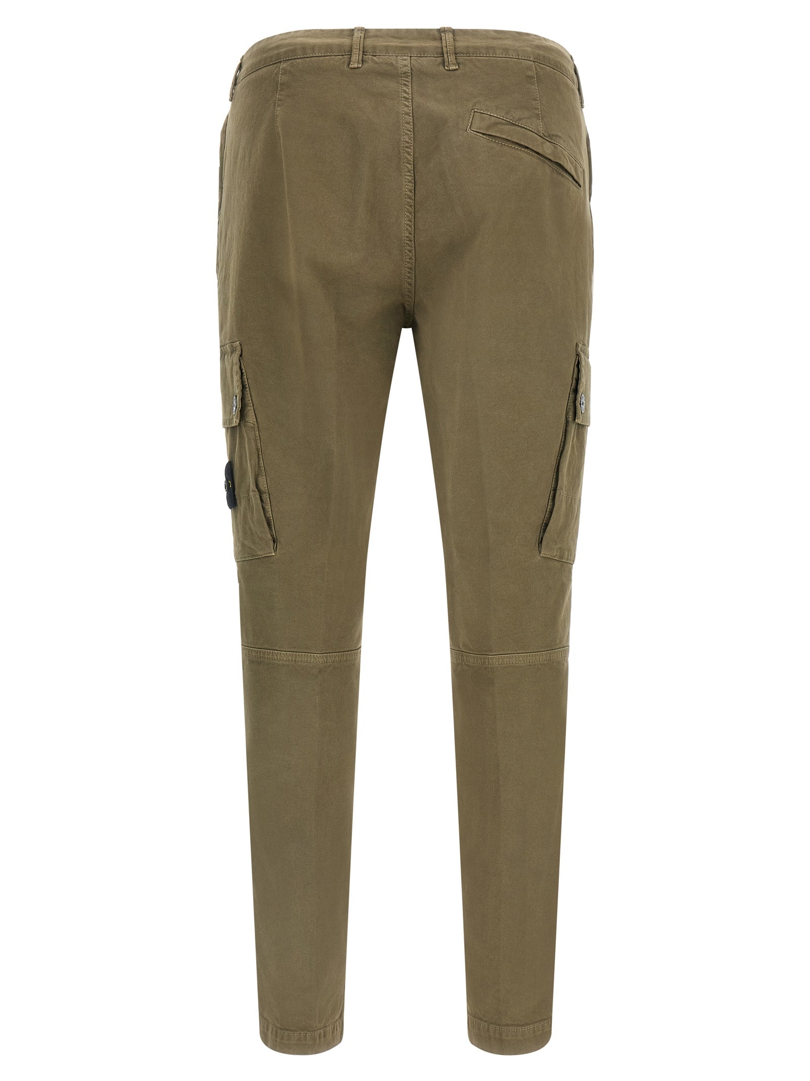 Stone Island Bicolor Cotton Cargo Men's Pants