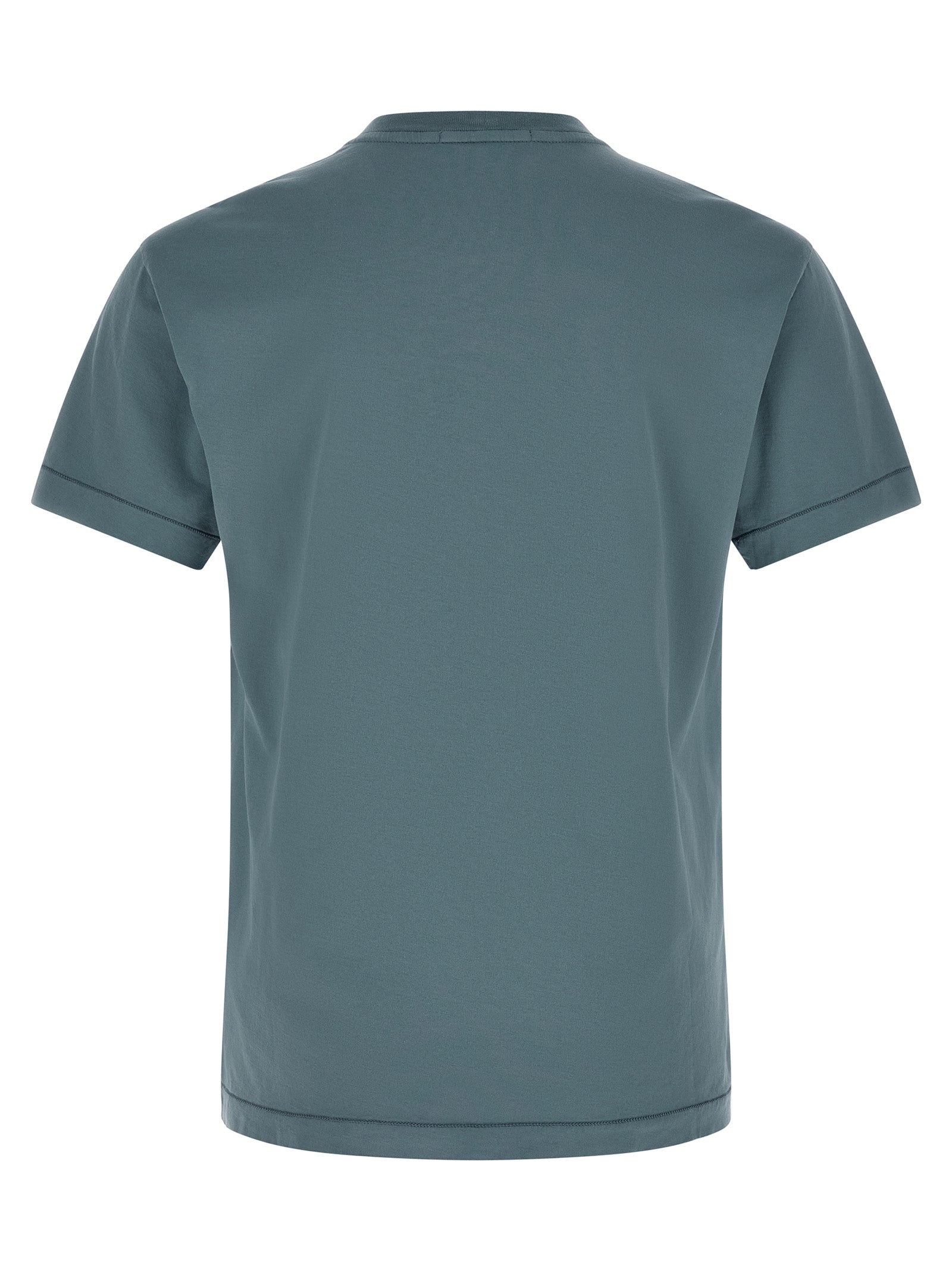 Stone Island Blue Cotton Men's T-Shirt