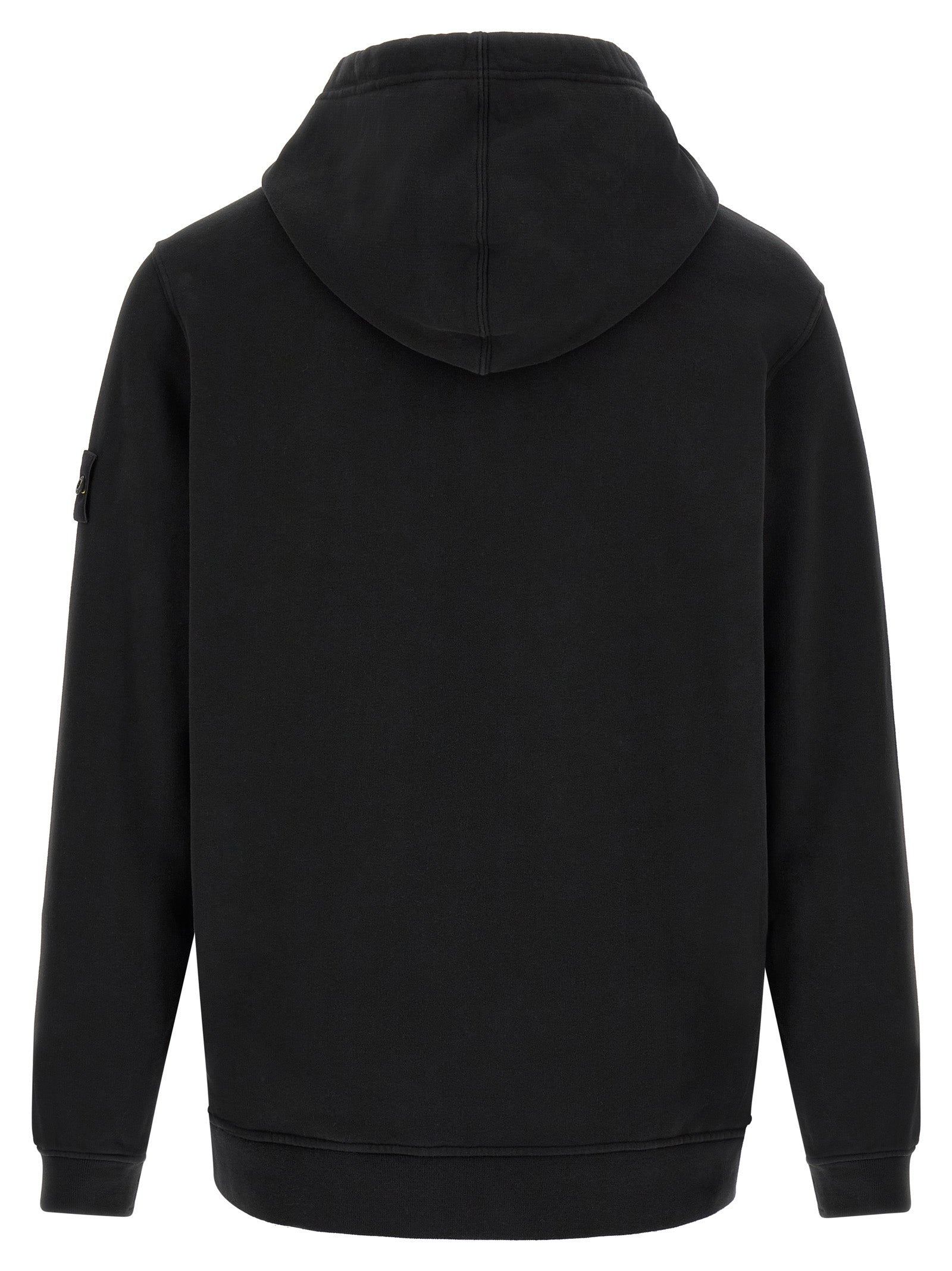 Stone Island Black Cotton Men's Sweatshirt