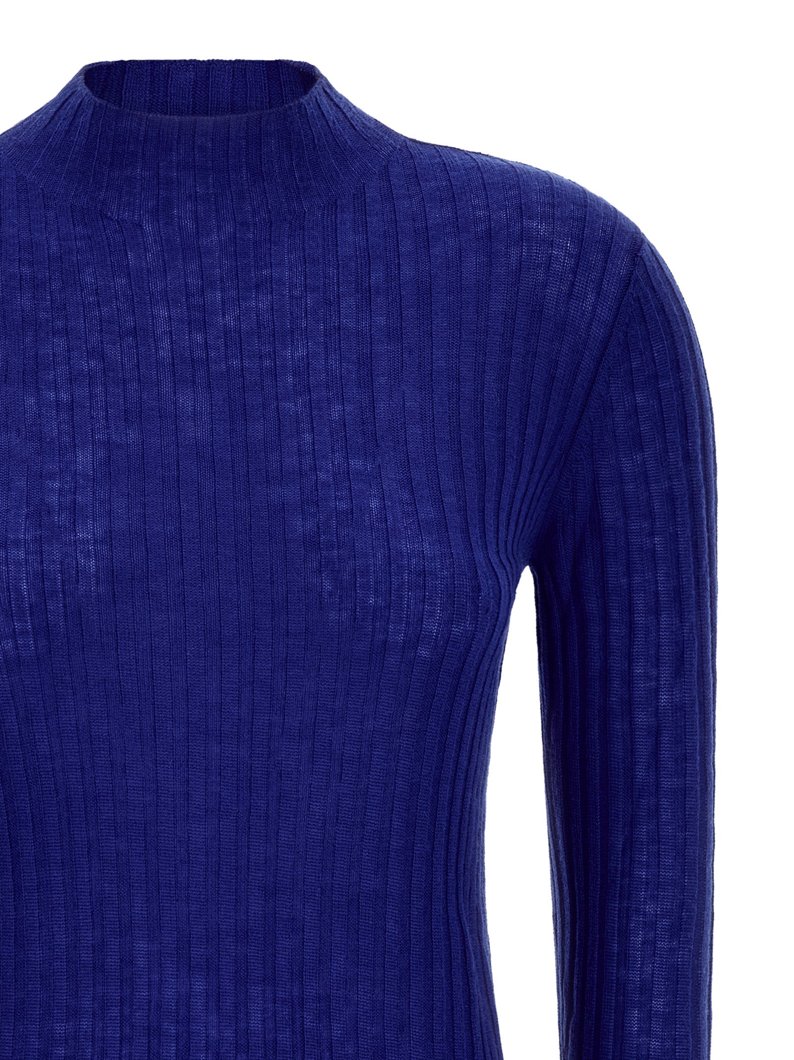 PINKO Blue Wool Women's Cardigan