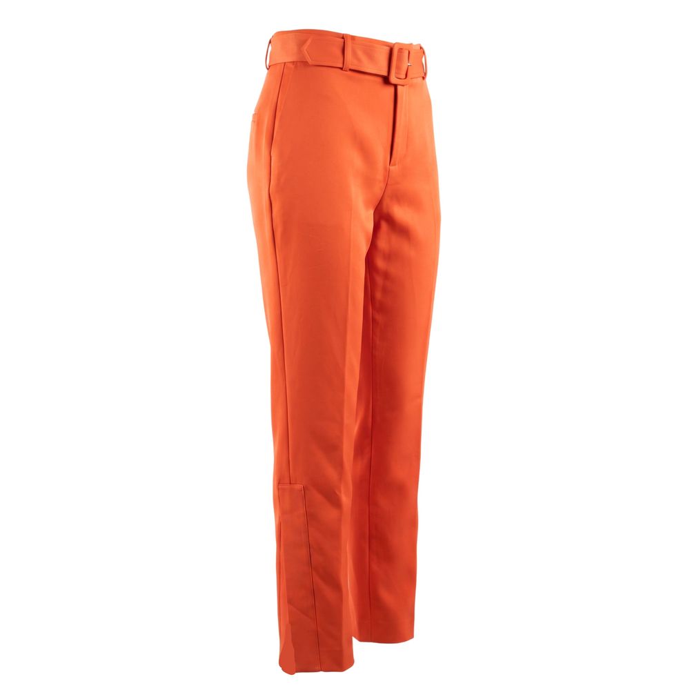 Trussardi Orange Viscose Women Women's Pants