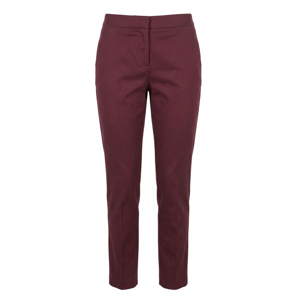Trussardi Red Cotton Women Women's Pants