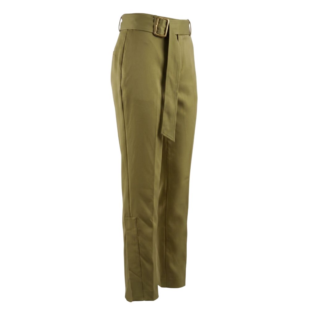 Trussardi Green Viscose Women Women's Pants