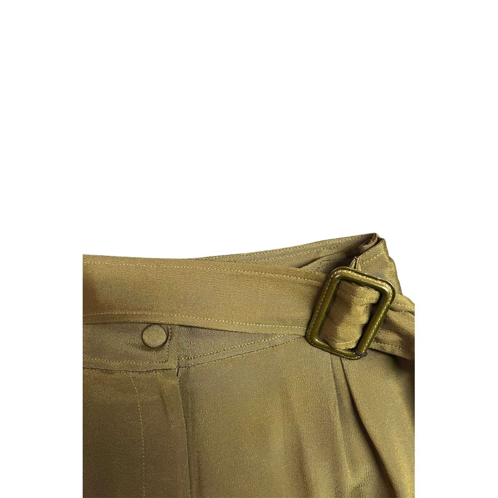Trussardi Green Viscose Women Women's Pants