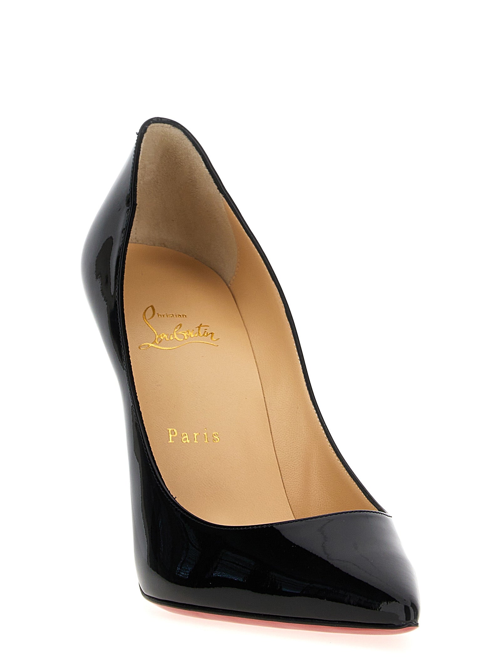 Christian Louboutin Black Calfskin High Heel Women's Pumps