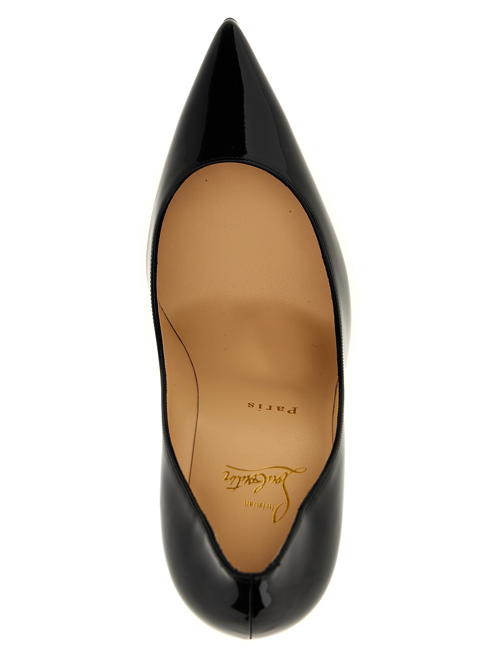 Christian Louboutin Black Calfskin High Heel Women's Pumps