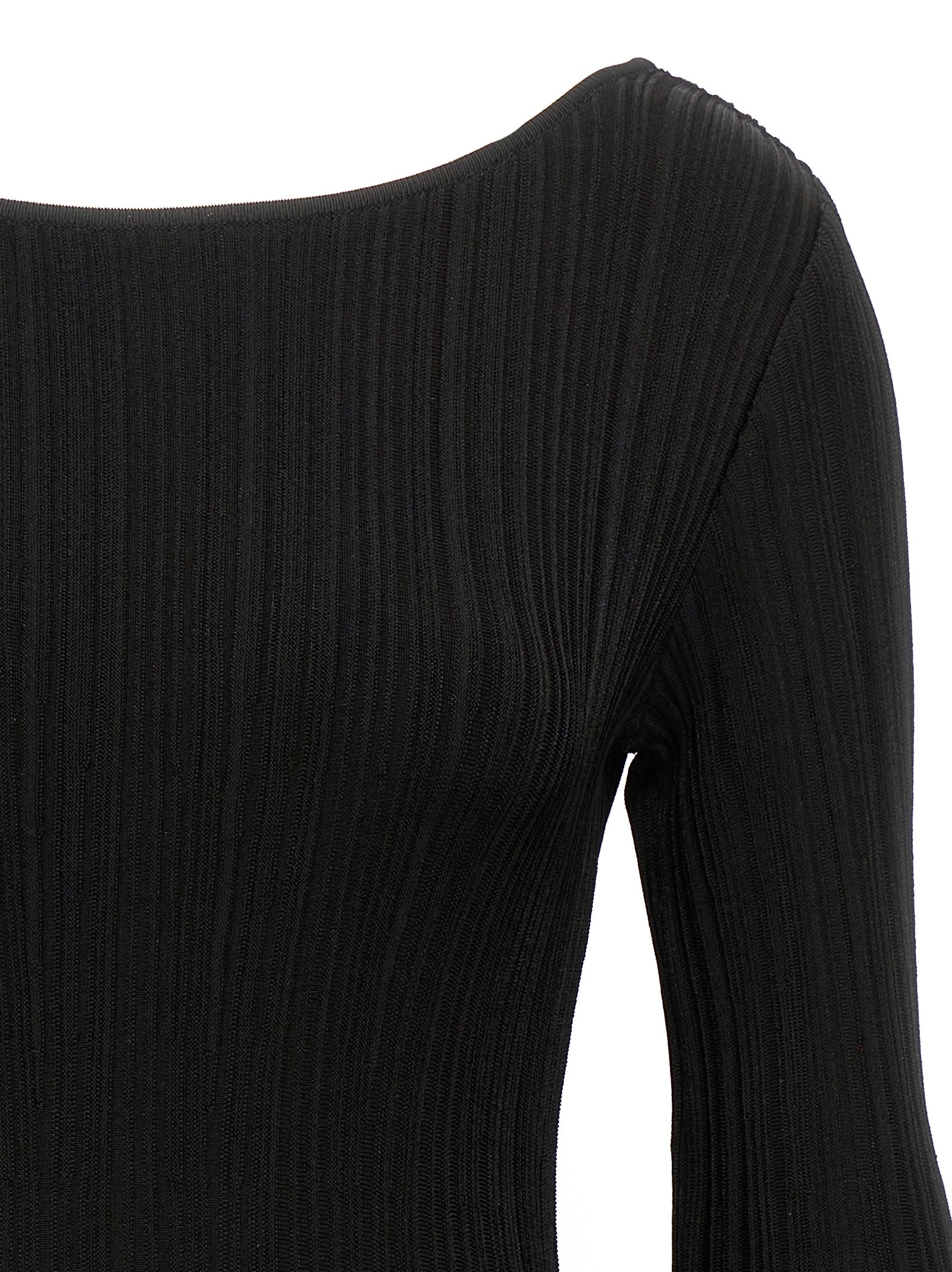 ANTONINO VALENTI Black Viscose Mini Women's Skirt