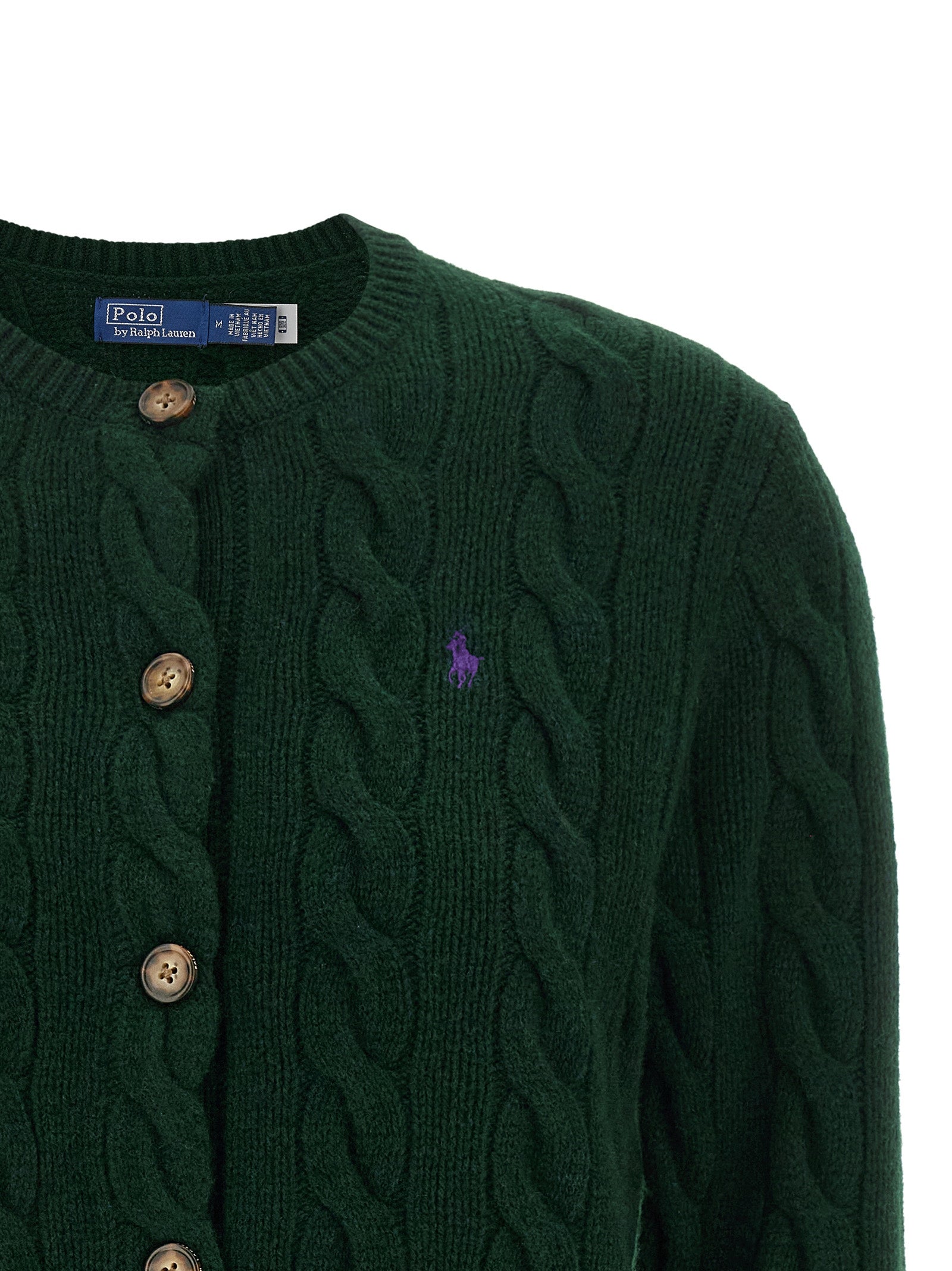 Polo Ralph Lauren Bicolor Wool Women's Cardigan