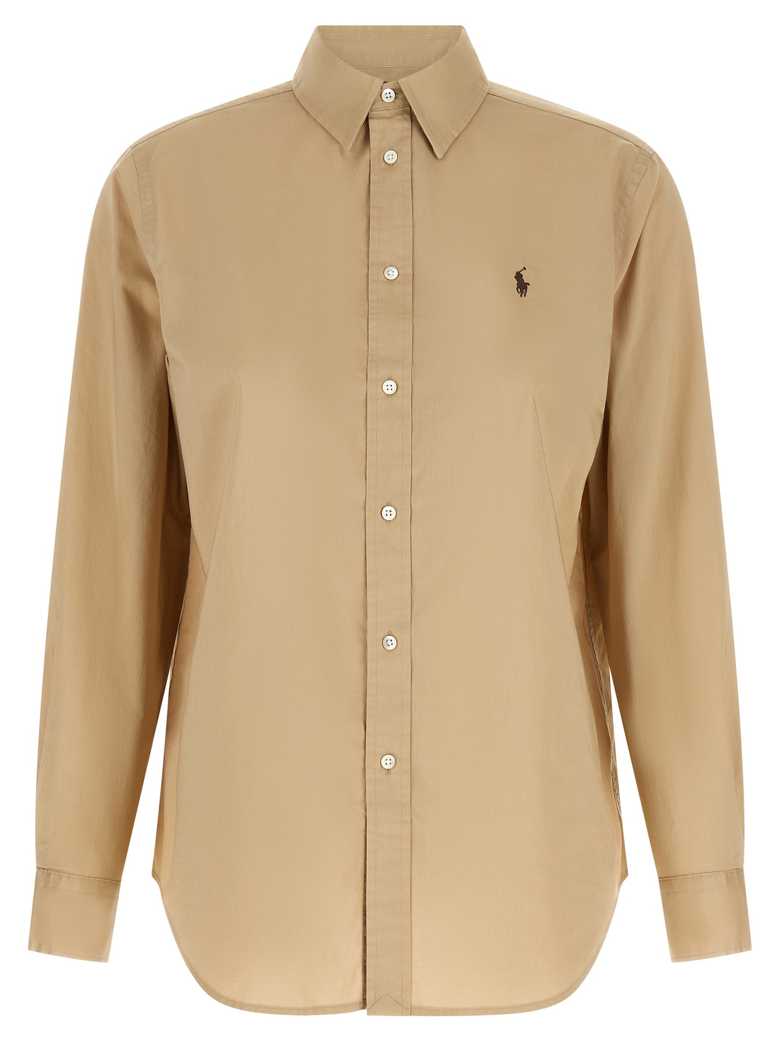 Polo Ralph Lauren Beige Cotton Women's Blouse