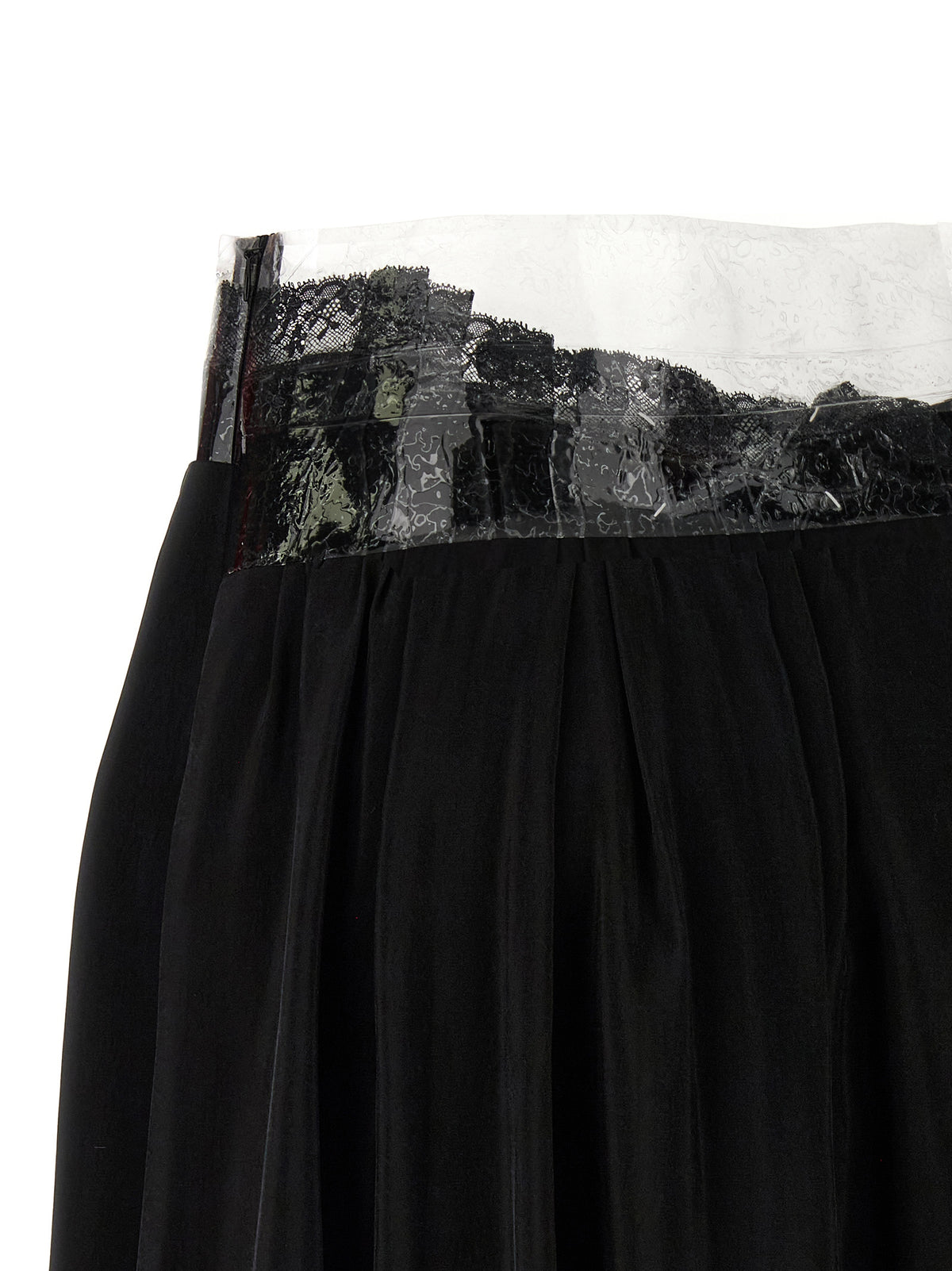 Maison Margiela Black Copper Mini Women's Skirt