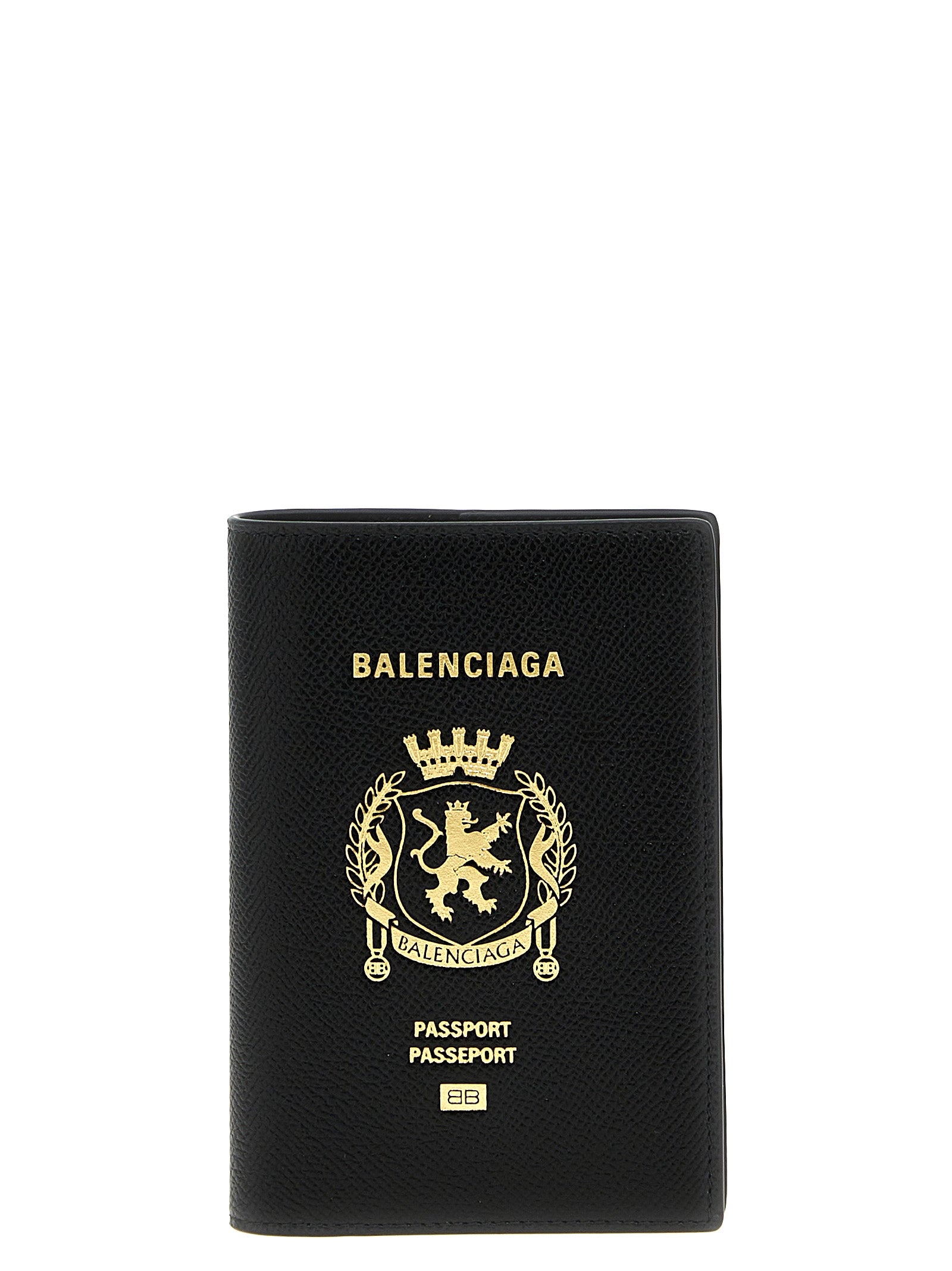 Balenciaga Black Calfskin Men's Cardholder