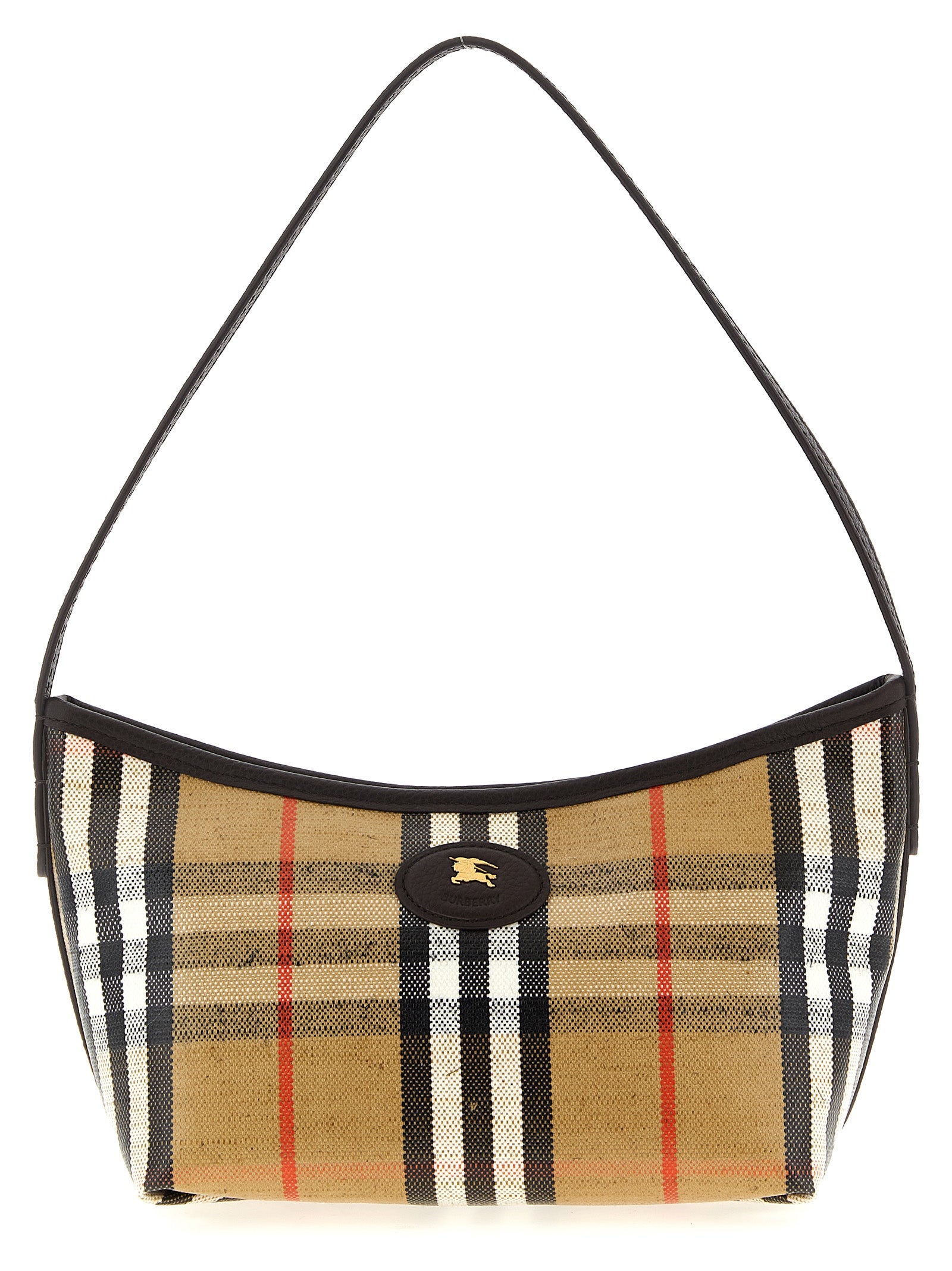 Burberry Multicolor Cotton Shoulder Women's Bag