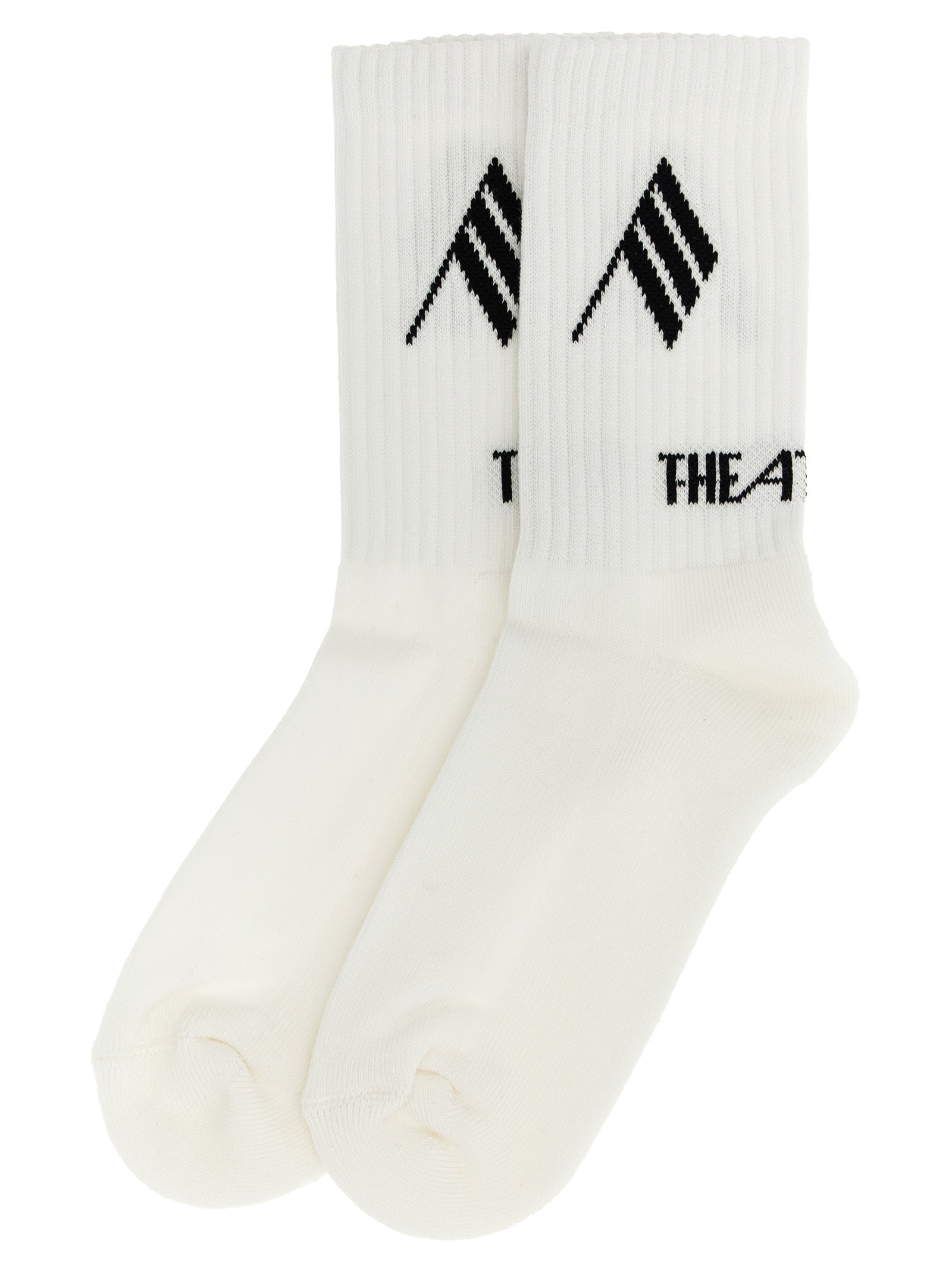 The Attico Bicolor Cotton Women's Socks