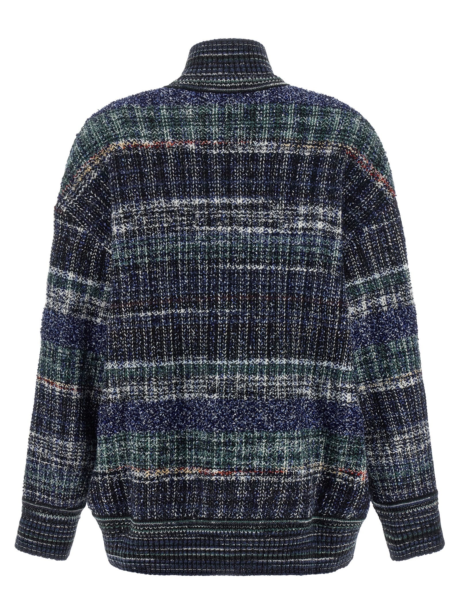 Missoni Blue Wool Women's Cardigan