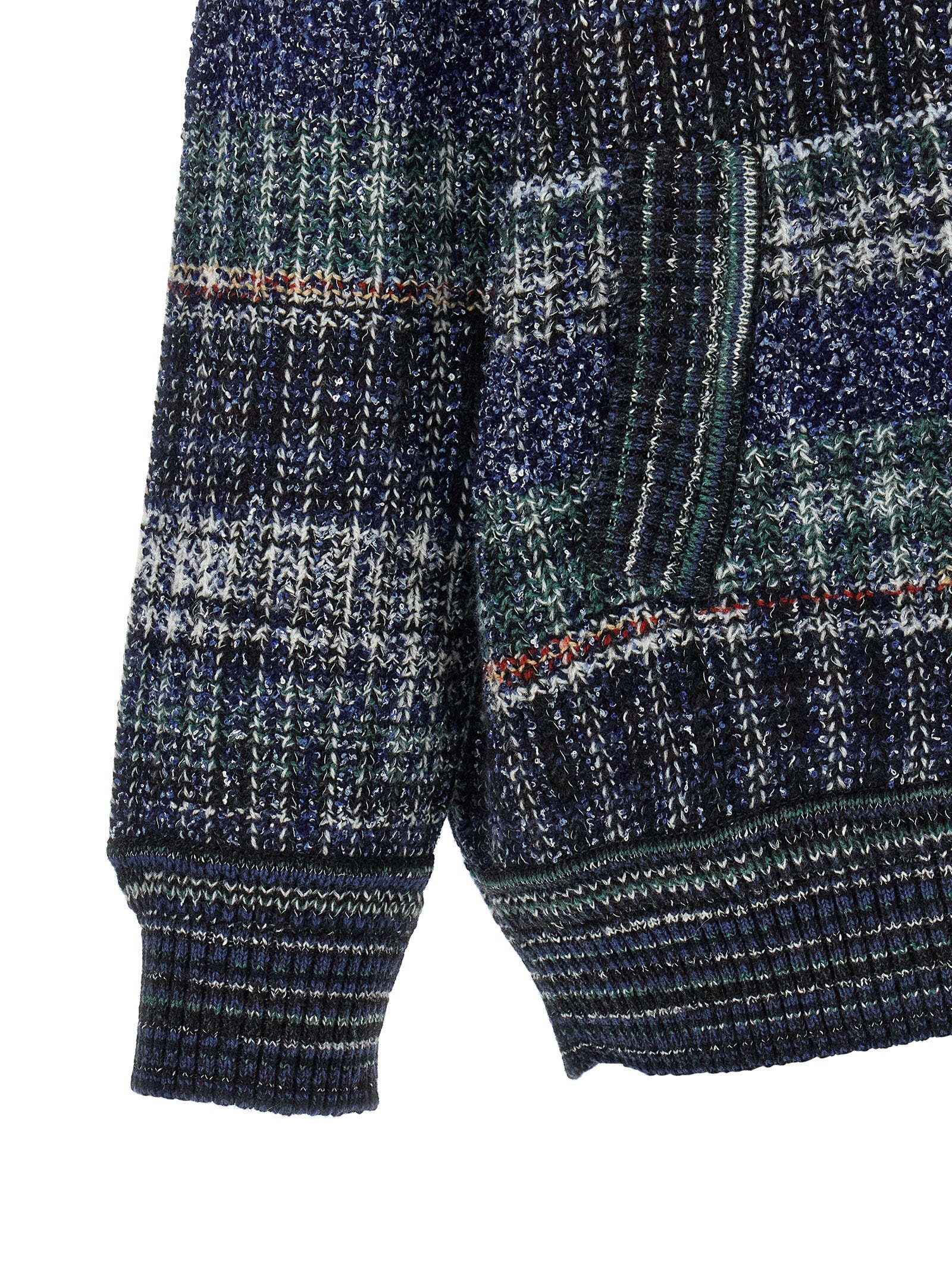 Missoni Blue Wool Women's Cardigan