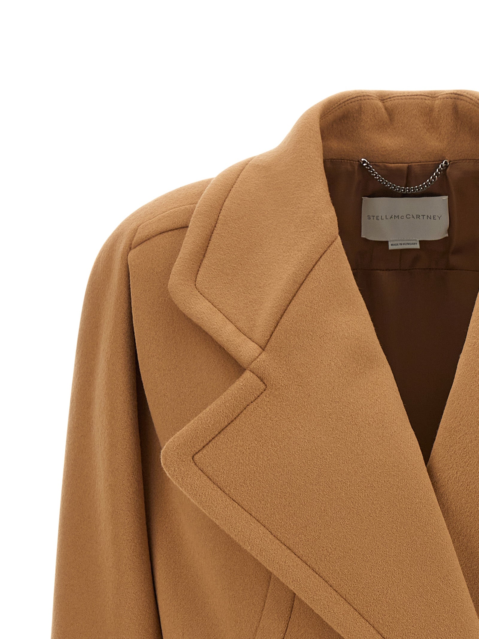 Stella McCartney Beige Wool Women's Coat
